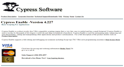 Desktop Screenshot of cypressinc.com